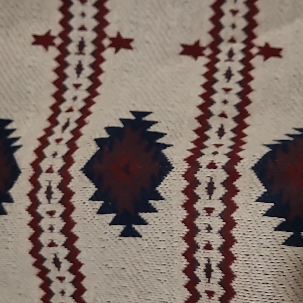 Geometric Print Patterned Sweater - Picture 2 of 4